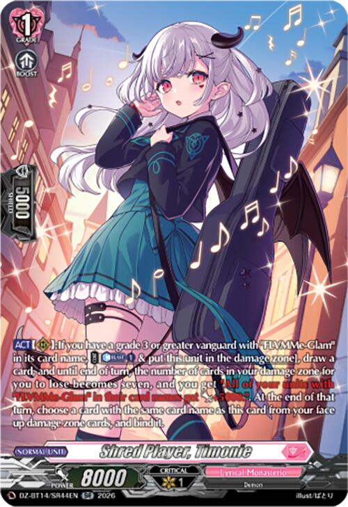 Shred Player, Timonie (DZ-BT14/SR44EN) [Envoys of the Crimson Moon]