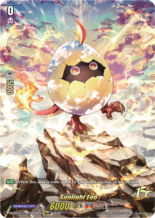 Sunlight Egg (DZ-SS15/15thSP04EN) [The Legendary Vanguards]