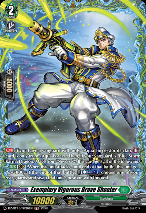Exemplary Vigorous Brave Shooter (DZ-BT15/FR36EN) [Strike of Illusionary Shadows]