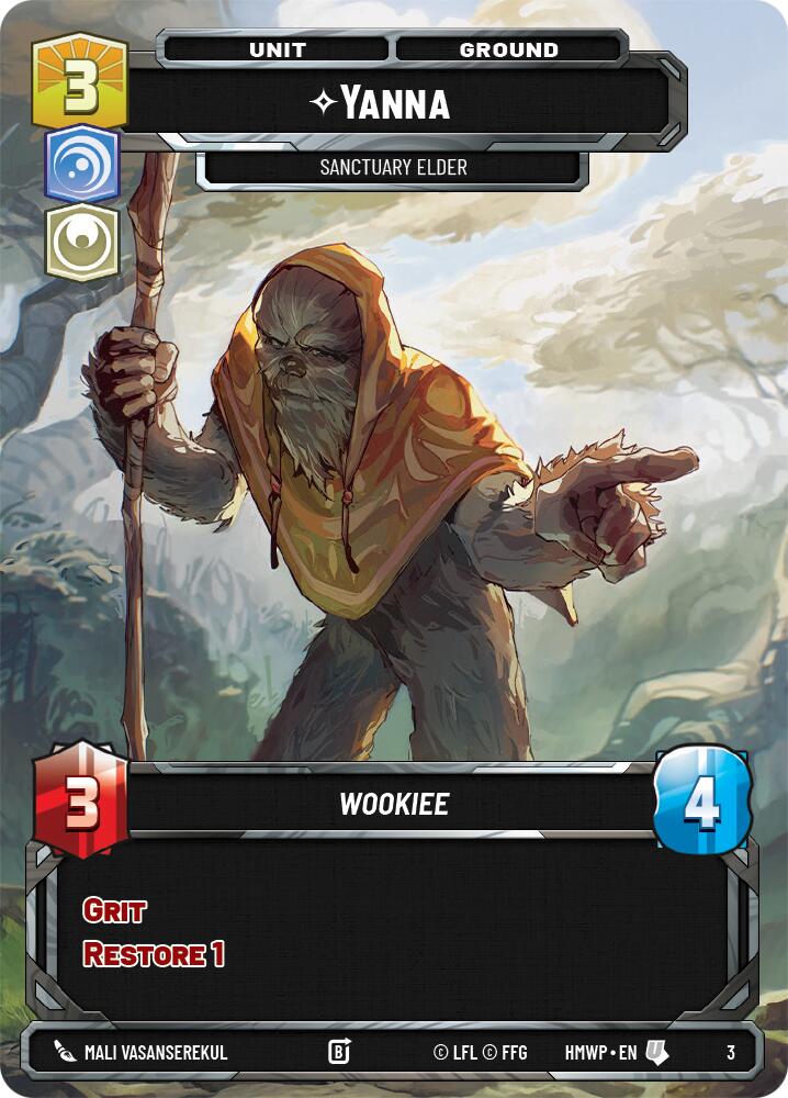 Yanna - Sanctuary Elder (3) (3) [Homeworlds: Weekly Play]