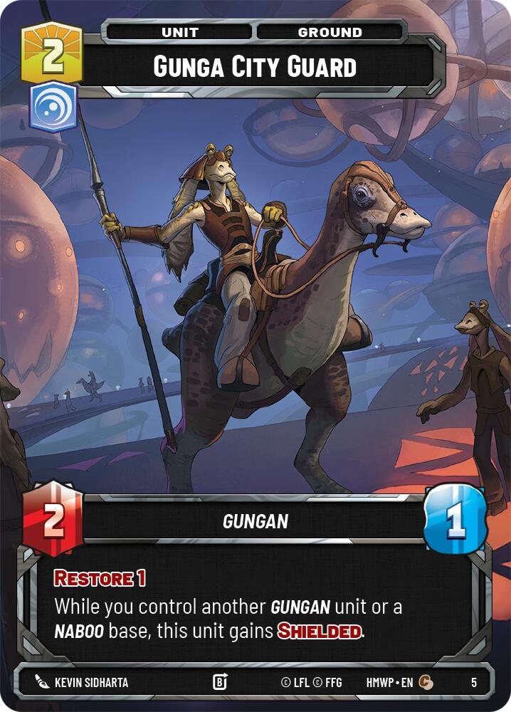 Gunga City Guard (5) (5) [Homeworlds: Weekly Play]