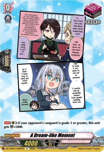 A Dream-like Moment (F) (DZ-TBP01/094fEN) [BanG Dream! Girls Band Party!]