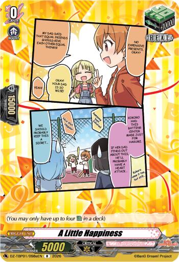 A Little Happiness (E) (DZ-TBP01/098eEN) [BanG Dream! Girls Band Party!]