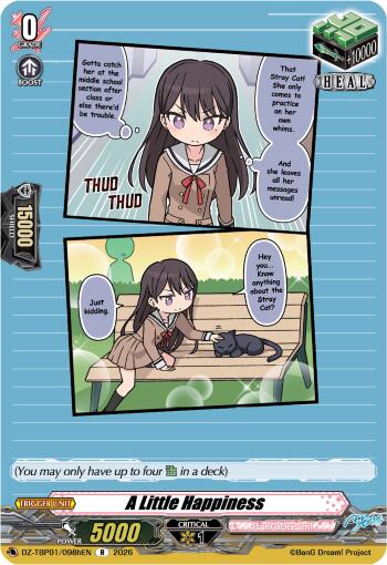 A Little Happiness (H) (DZ-TBP01/098hEN) [BanG Dream! Girls Band Party!]