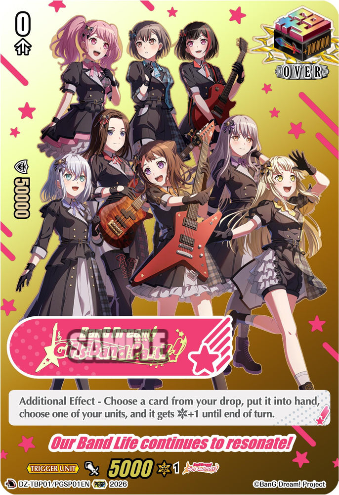 Our Band Life continues to resonate! (DZ-TBP01/PGSP01EN) [BanG Dream! Girls Band Party!]