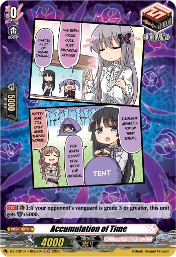 Accumulation of Time (D) (Holo Rare) (DZ-TBP01/H03dEN) [BanG Dream! Girls Band Party!]