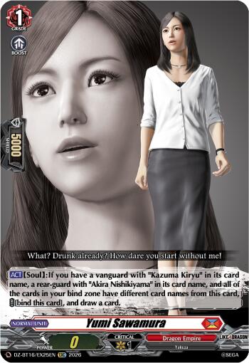 Yumi Sawamura (DZ-BT16/EX25EN) [Parallactic Dawn]