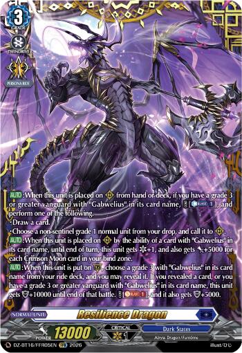 Resilience Dragon (DZ-BT16/FFR05EN) [Parallactic Dawn]