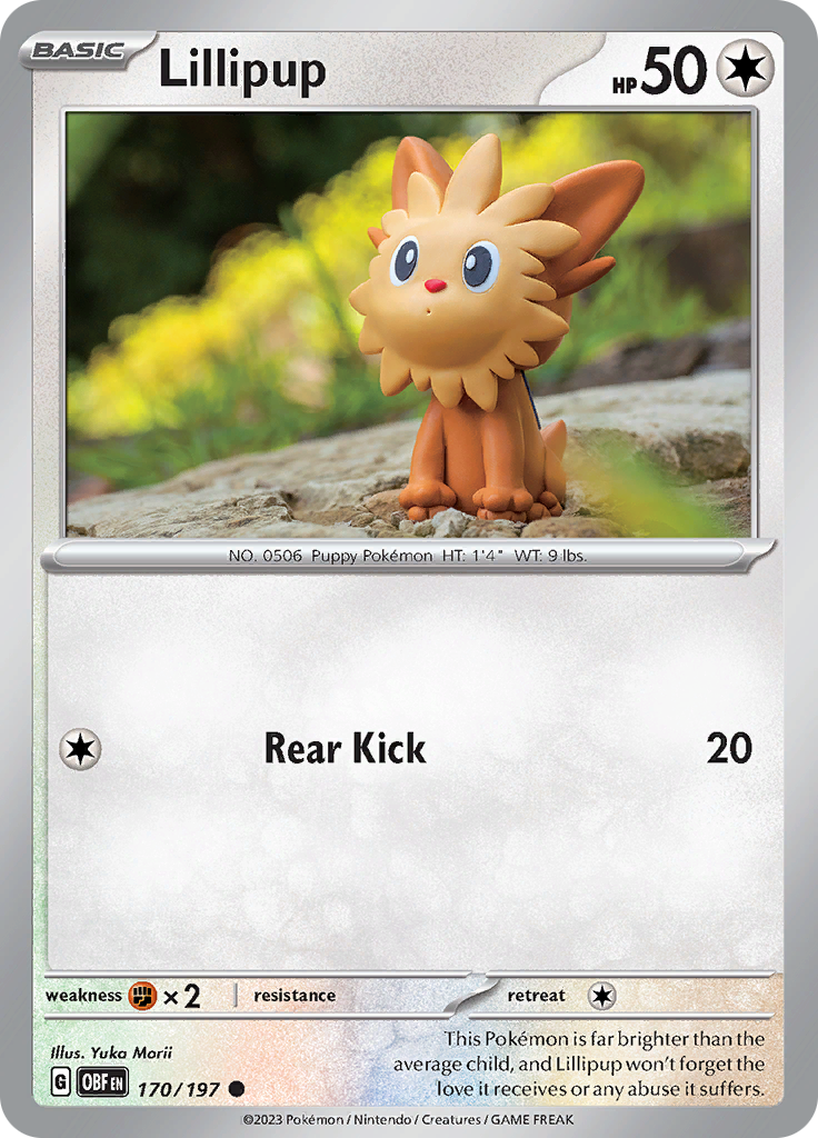 Lillipup (170/197) [Scarlet & Violet: Obsidian Flames]