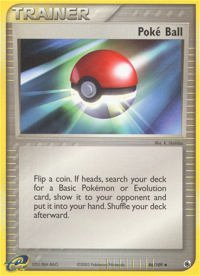 Poke Ball (86/109) [EX: Ruby & Sapphire]