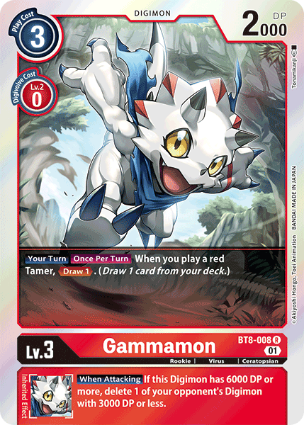 Gammamon [BT8-008] [New Awakening]