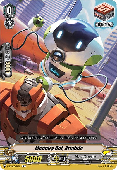 Memory Bot, Aredale (V-BT11/067EN) [Storm of the Blue Cavalry]