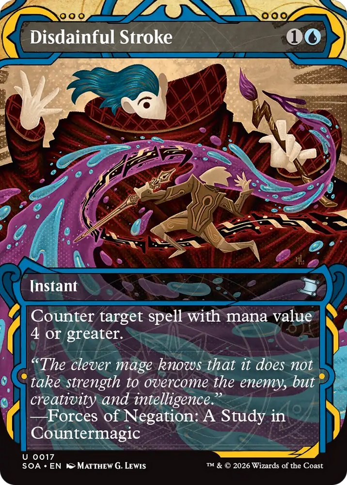 Disdainful Stroke [Secrets of Strixhaven: Mystical Archive]