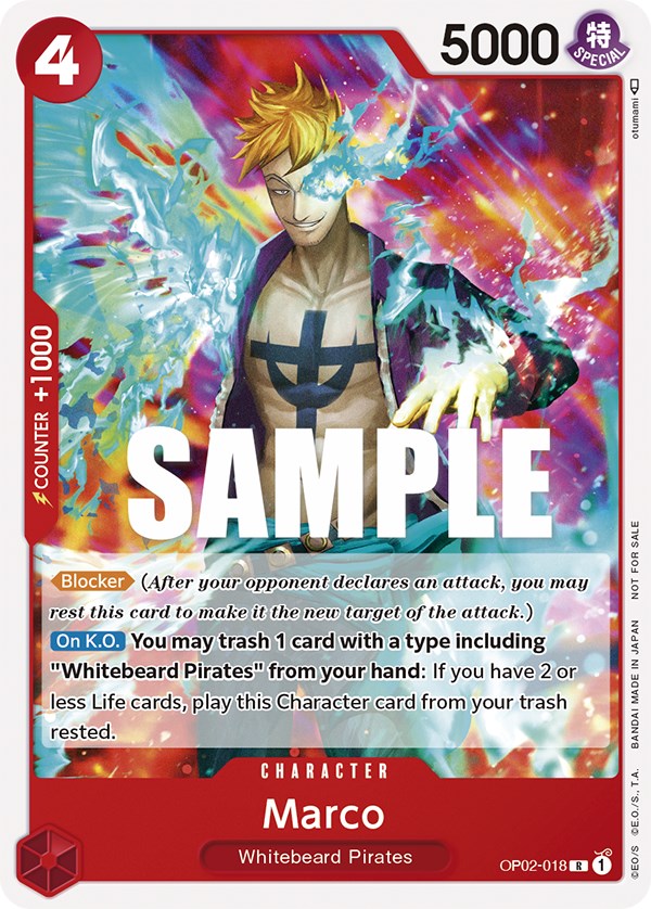 Marco (Promotion Pack 2023) [One Piece Promotion Cards]