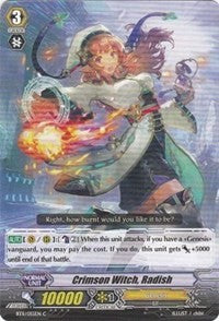 Crimson Witch, Radish (BT11/055EN) [Seal Dragons Unleashed]
