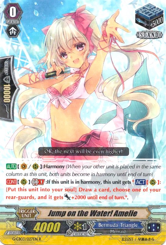 Jump on the Water! Amelie (G-CB03/027EN) [Blessing of Divas]