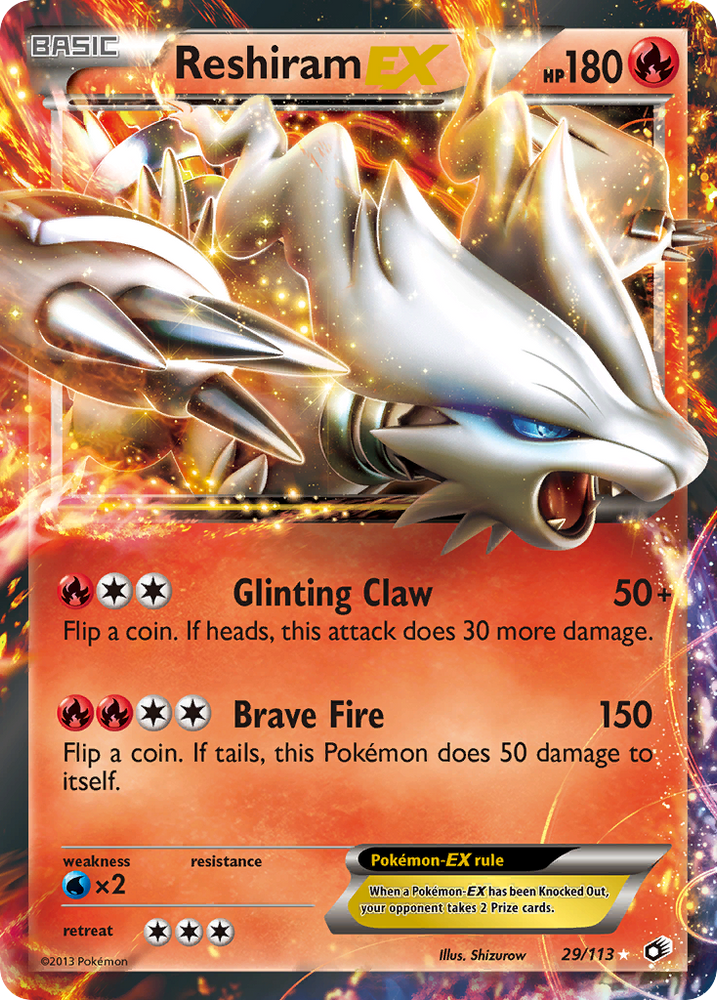 Reshiram EX (29/113) [Black & White: Legendary Treasures]