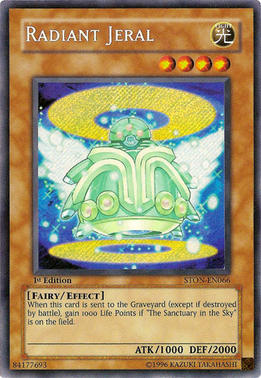 Radiant Jeral [STON-EN066] Secret Rare