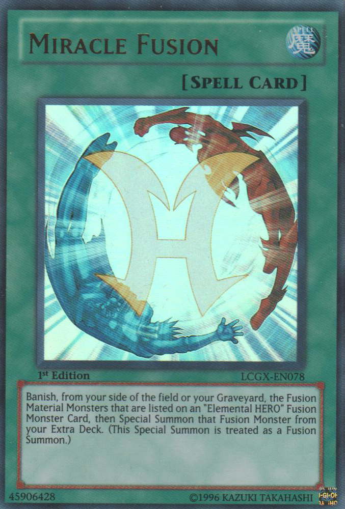 Miracle Fusion [LCGX-EN078] Ultra Rare