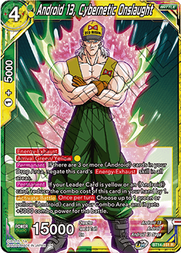 Android 13, Cybernetic Onslaught (BT14-151) [Cross Spirits]