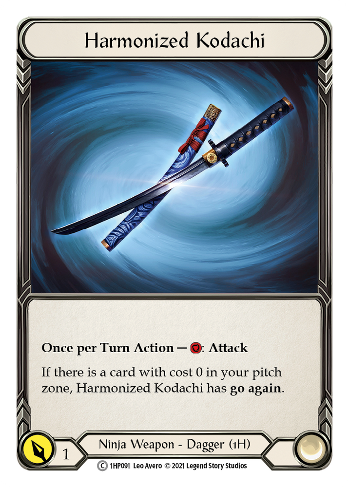 Harmonized Kodachi (Left) [1HP091] (History Pack 1)