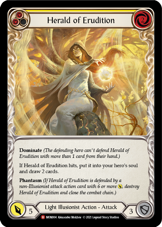 Herald of Erudition [MON004] (Monarch)  1st Edition Normal