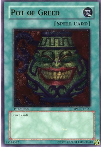 yugioh greed cards Pot of Greed [DPKB-EN029] Ultimate Rare