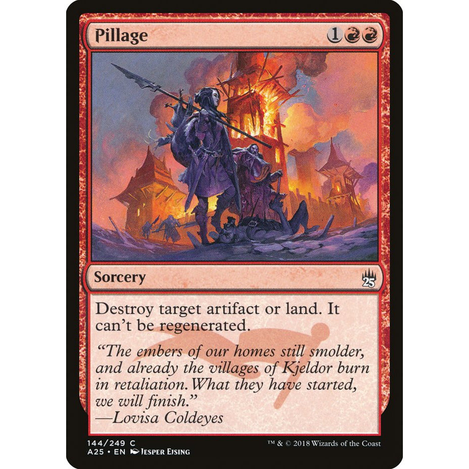Pillage [Masters 25] - Tistaminis