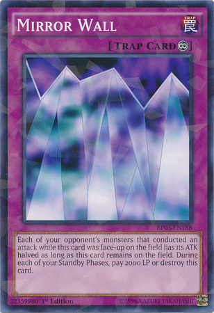 Mirror Wall [BP03-EN188] Shatterfoil Rare