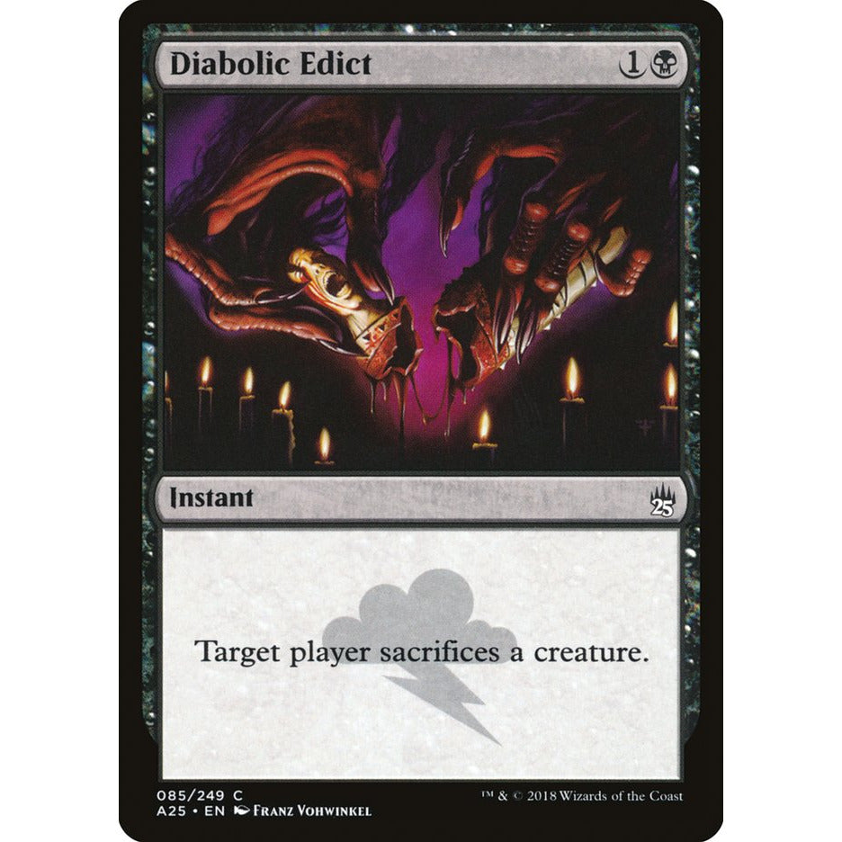 Diabolic Edict [Masters 25] - Tistaminis