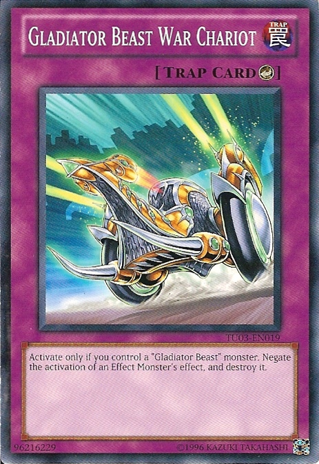 Gladiator Beast War Chariot [TU03-EN019] Common