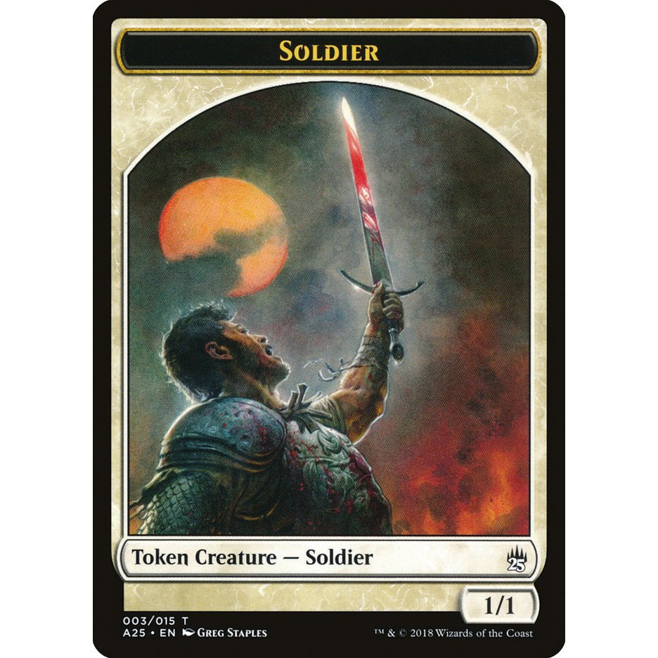 Soldier [Masters 25 Tokens] - Tistaminis