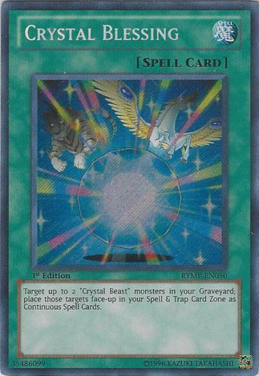 Crystal Blessing [RYMP-EN050] Secret Rare