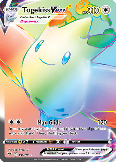 Togekiss VMAX (191/185) [Sword & Shield: Vivid Voltage]