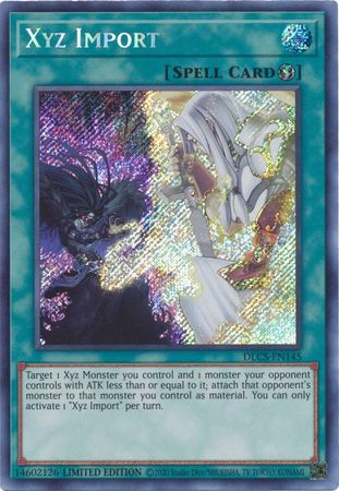 Xyz Import [DLCS-EN145] Secret Rare