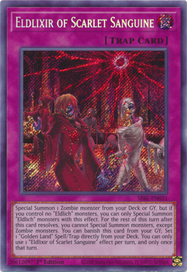 Eldlixir of Scarlet Sanguine [SESL-EN031] Secret Rare