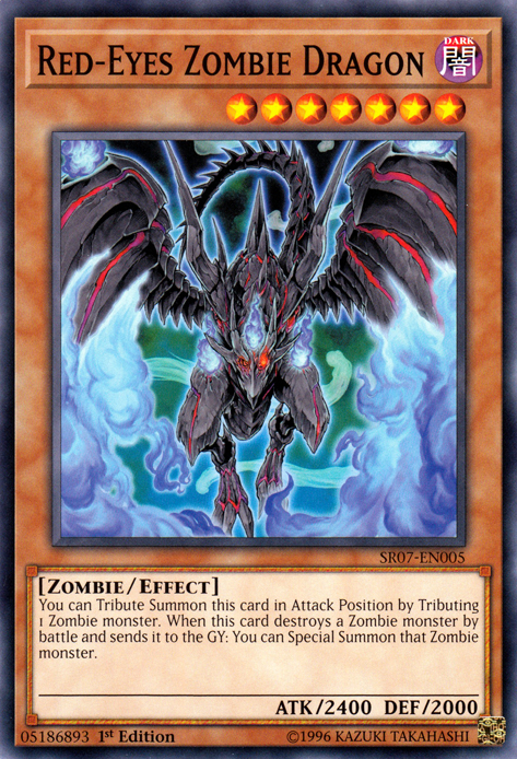 Red-Eyes Zombie Dragon [SR07-EN005] Common