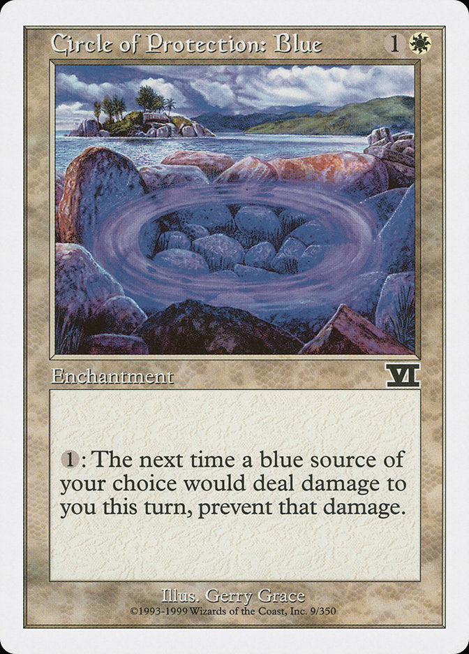 Circle of Protection: Blue [Classic Sixth Edition]