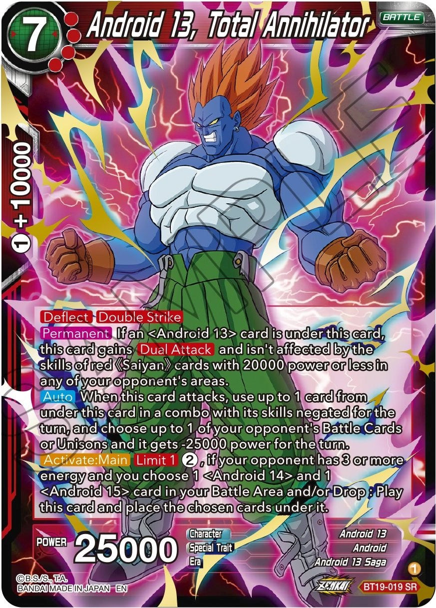 Android 13, Total Annihilator (BT19-019) [Fighter's Ambition]