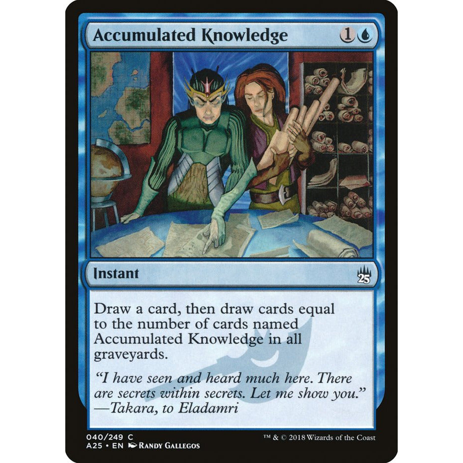Accumulated Knowledge [Masters 25] - Tistaminis