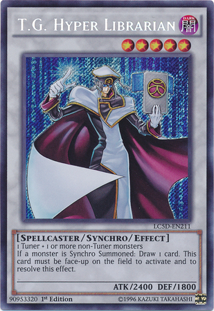 T.G. Hyper Librarian [LC5D-EN211] Secret Rare