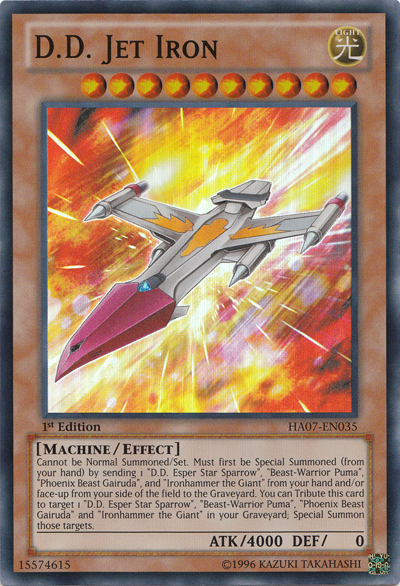 D.D. Jet Iron [HA07-EN035] Super Rare