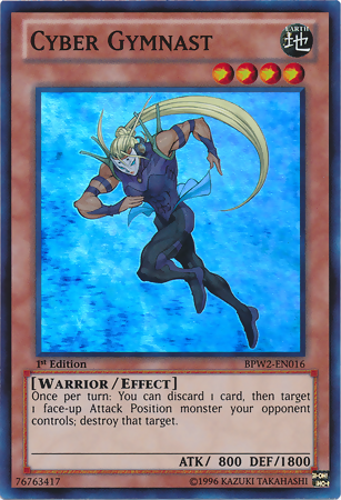 Cyber Gymnast [BPW2-EN016] Super Rare