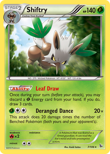 Shiftry (7/106) [XY: Flashfire]