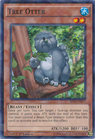 Tree Otter [BP03-EN062] Shatterfoil Rare