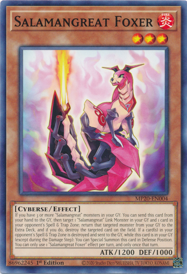 Salamangreat Foxer [MP20-EN004] Common