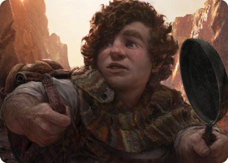 lord of the rings mtg art cards Sam, Loyal Attendant Art Card [The Lord of the Rings: Tales of Middle-