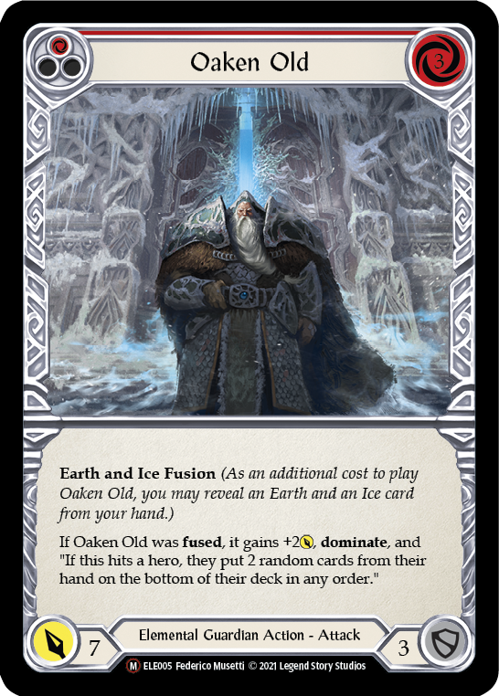 Oaken Old [U-ELE005] (Tales of Aria Unlimited)  Unlimited Rainbow Foil