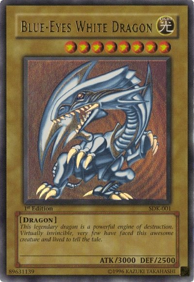 Blue-Eyes White Dragon [SDK-001] Ultra Rare