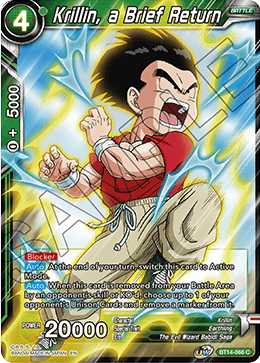 Krillin, a Brief Return (BT14-066) [Cross Spirits]